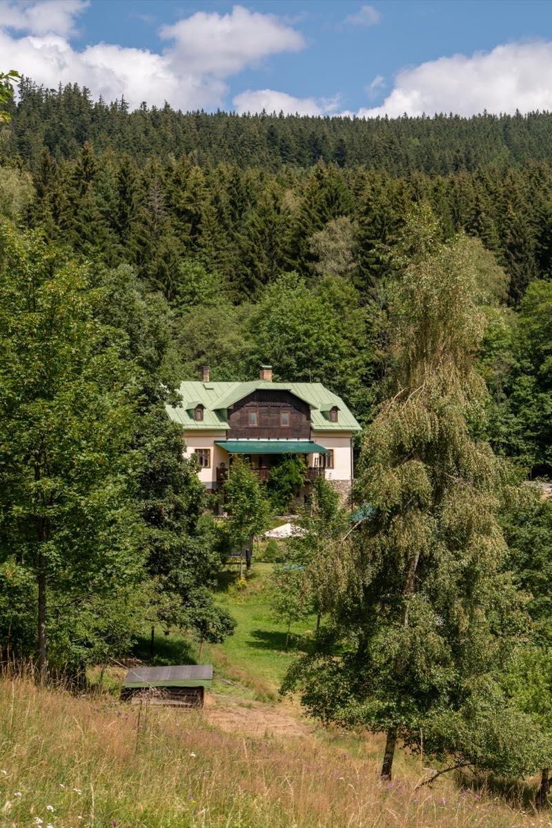 Penzion HamrákOFF ukrytý v šumavských lesích